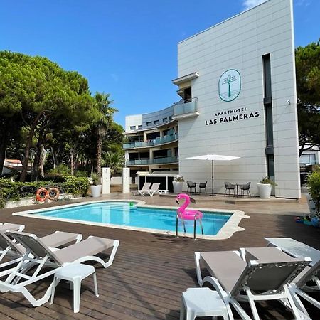 Aparthotel Las Palmeras Castelldefels Dış mekan fotoğraf